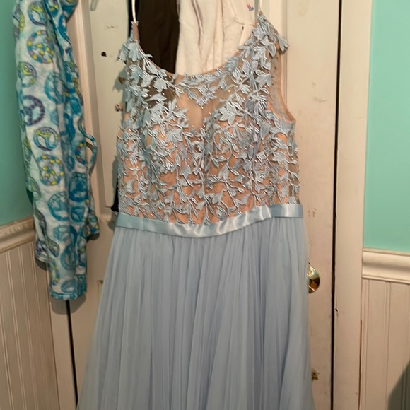 Sherri Hill Dresses & Skirts - Sparkling light blue prom dress